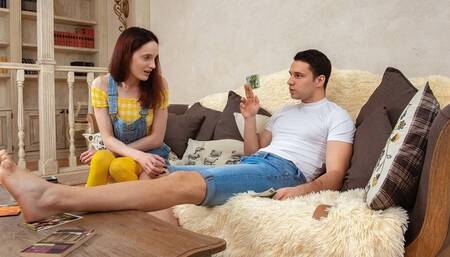 Wet Jessy Sis's skinny xxx