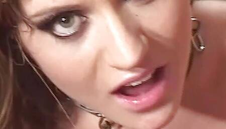 Anal angel Tyla Wynn gives all three of her holes to this lucky dude