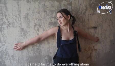 Her beautiful breasts were exposed and saved her from being fired. Cum on Alex's face