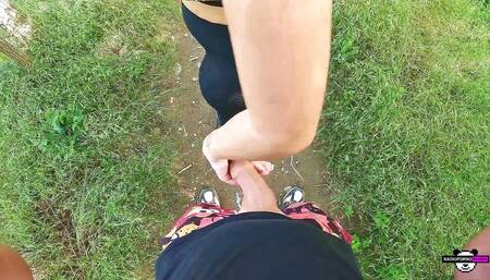 Outdoor Full Sex and Facecum