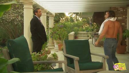 Two Lovable Lesbian Friends Are Eating Each Other Pussies and After Fingering Licking Fingers