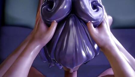 League of Legends LOL KDA Evelynn cowgirl blowjob by Monarchnsfw (animation with sound) 3D Hentai Porn SFM