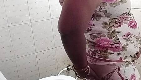 Hot Indian bhabi taking shower in romantic mood