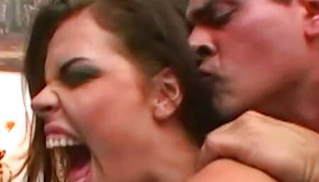 Brooke Valentine is one horny anal slut with so much to prove and swallow