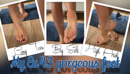 My Eu 43 gorgeous feet