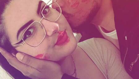 A wonderful woman surprises me, positively, by kissing me reapeatedly on the mouth (Kira & Bob45) HD