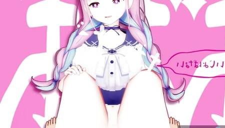 mmd r18 Cinderella VTuber project melon big tits bitch want to cum hard sex anal fuck