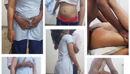 Teen  school student bunk off their classes and have sex  with close friend
