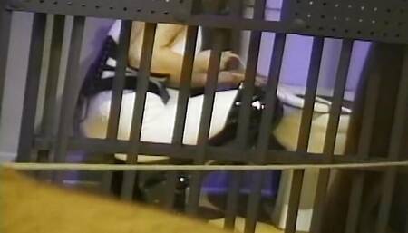 Blonde mistress dominating couple