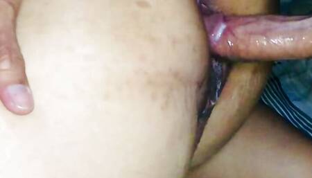 I Let Him Fuck Me From Behind and Give His Creamy Load In My Ass