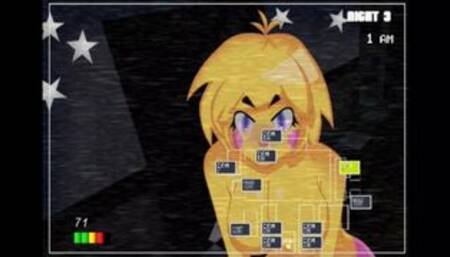 Five Nights At Anime #3 [chica nos enseña sus grandes tetas]