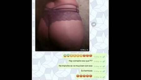 I never imagined that my gossip Ale was so horny and good at fucking