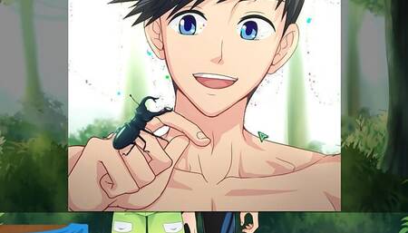 Game: Friends Camp, Episode 18 - photo shoot in the forest (Russian voice-over)