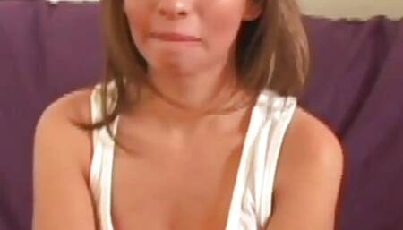 Interracial video featuring Samantha Rose an 18 year old