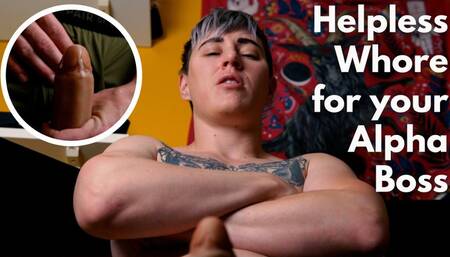 Helpless Whore for your Alpha Boss: a POV domination roleplay - 4k