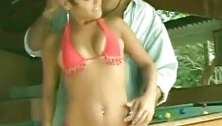 Horny Teen Girl From Brazil Has Sex on Beach