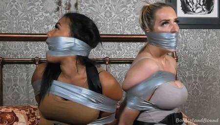 Mya & Brook in: Greedy, Treacherous Treasure Snatchers Incur the Wrath of a Golem-Type & Wind Up Wrapped, Wriggling & in Much Peril!