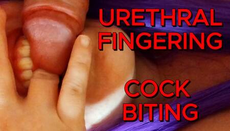 URETHRAL FINGERING & COCK BITING - Karmen