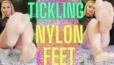 TICKLING NYLON FEET