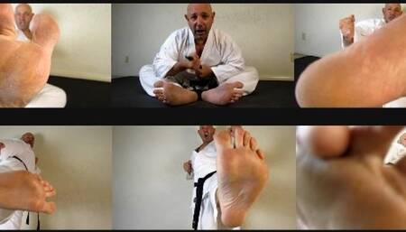 Karate King's Feet
