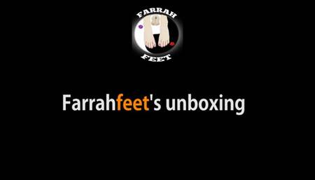 Farrahfeet’s unboxing