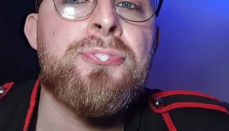 Spitting and cumming on you - POV Roleplay with Dirty Talk - Huge facial on you by Wolfgang White