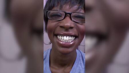 My lover a dark-skinned unfaithful slut with small breasts