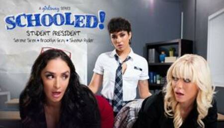 New Serene Siren Sheena Ryder Brooklyn Gray  Schooled Student President (06-01-2022) #Hardcore#Lesbian#Milf#Bigtits#Roleplay#ILUVY