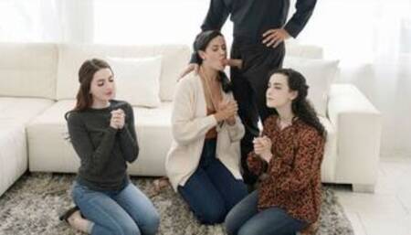 New Penny Barber Aria Carson Lyra Lockhart Polygamy (06-01-2022) #Hardcore#Mlf#Foursome#Bigtits#Roleplay#ILUVY