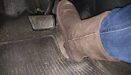 Playing quickly before it snows