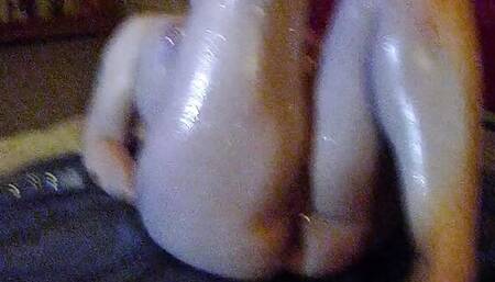Kate the Hotwife classic oiled up video