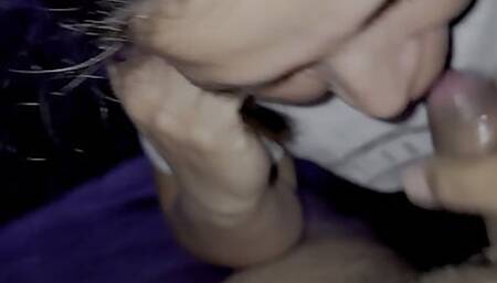 Spicy Wifey sucks Henry's cock