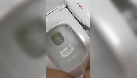 I make a mess in a public restroom.