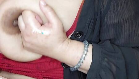 Asian slut with natural big juicy tits loves giving tit job and hand job with happy ending