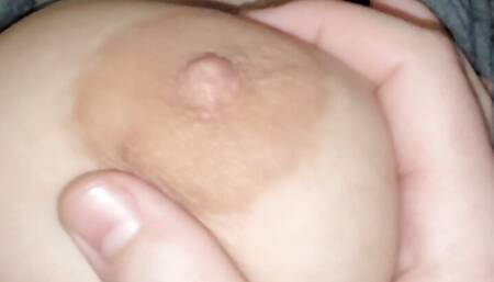 My Step Brother asking to play with my Breasts