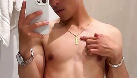 Aparment Tour Showing My Muscles and Flex