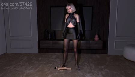 Crushed Under Her Heels - Giantess Shoe Worship