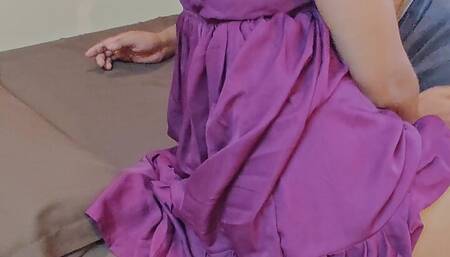 Hot Asian Girl Riding Passionately.