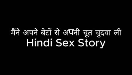 I Fucked My Pussy With My stepsons (Hindi Sex Story)