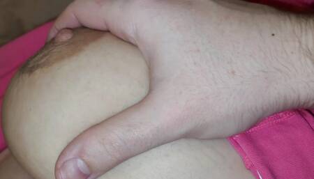 I Let Virgin Guy Touch My Big Natural Tits