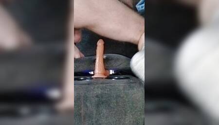 Learning to use new toy
