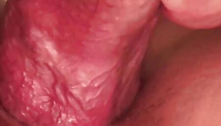 She Enjoying Fat Cock in Her Tight Ass Her Pussy Dripping Wet with Cum Anal Pleasure Orgasm