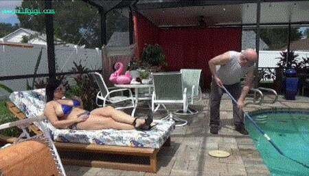 HAUGHTY BIKINI BIMBO TIED UP FOR BOUND ORGASMS MP4_HD