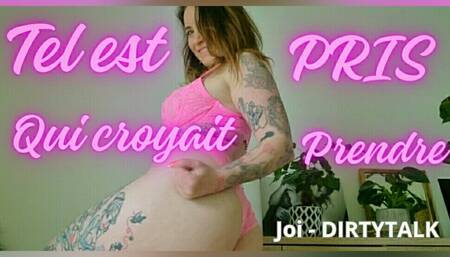 Such is the one who thought he was taking: JOI DIRTYTALK