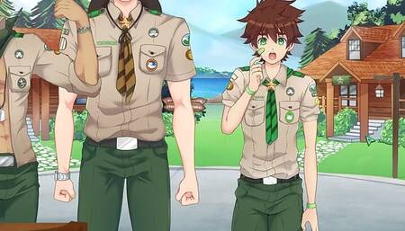Game: Friends Camp, Episode 21 - A Conversation with Sir Gorou (russian voice acting)