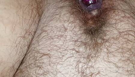 Pussy play time with rabbit dildo vibrator