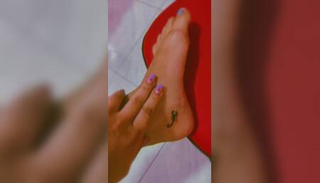 Feet New Tattoo