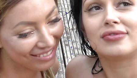 myGonzo.tv - Pool orgy with Kitty Core, Lana Vegas, Rosalina Love & more hot pornstars