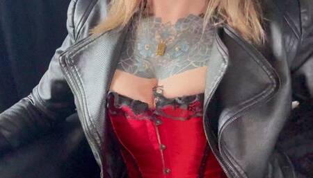 Leather for enticing