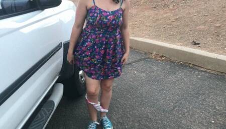 I pee outdoors and on my face